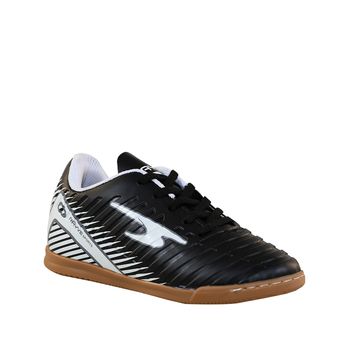Chuteira-Indoor-Preto-e-Branco-Kids-Sports-|-Rayve-Tamanho--26---Cor--PRETO-0